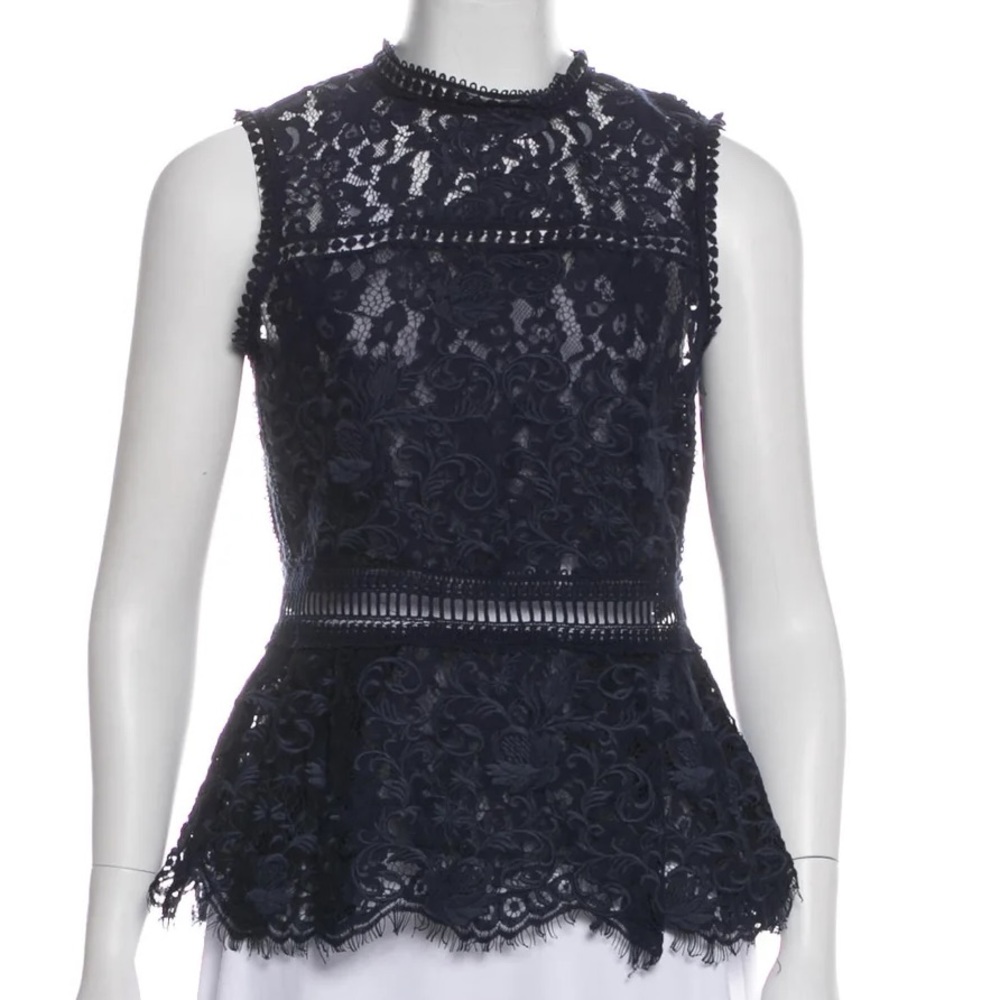 SEA NEW YORK
Sea Semi-Sheer Lace Top